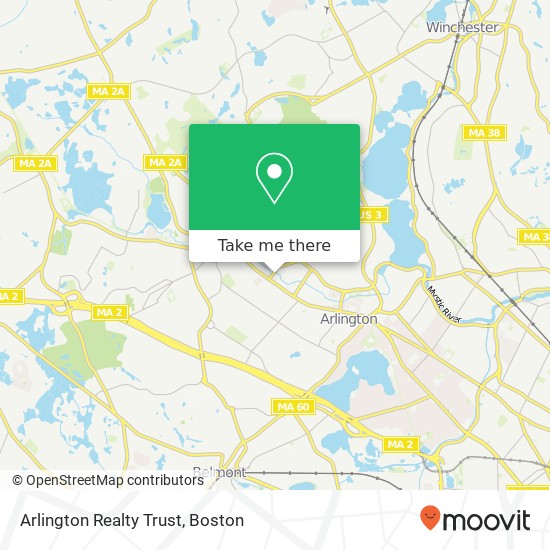 Mapa de Arlington Realty Trust