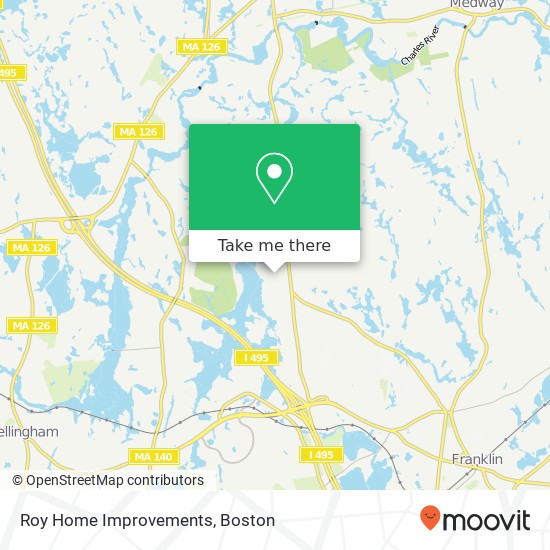 Roy Home Improvements map