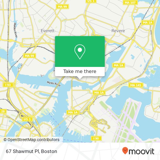 67 Shawmut Pl map