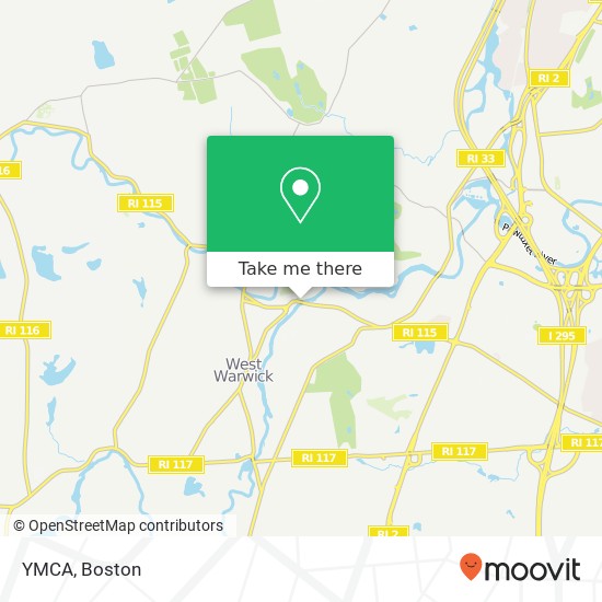 YMCA map