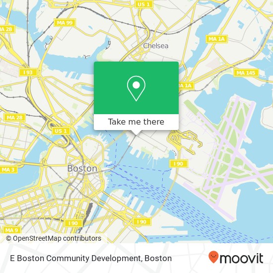 E Boston Community Development map