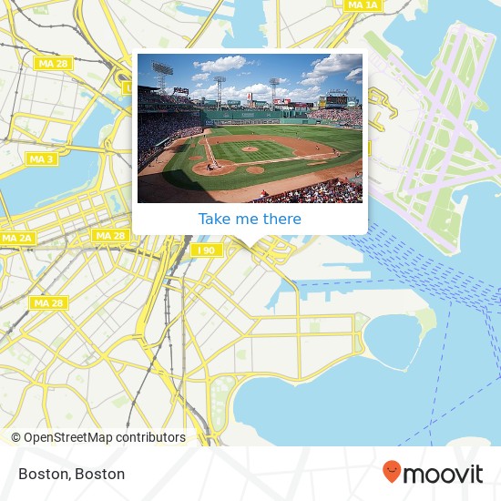 Boston map