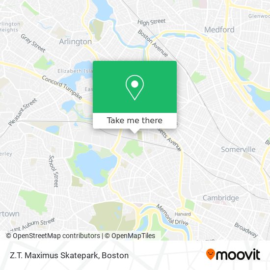 Z.T. Maximus Skatepark map