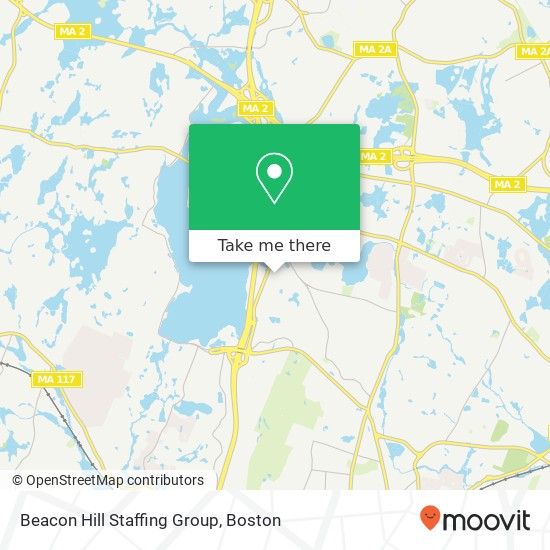 Mapa de Beacon Hill Staffing Group