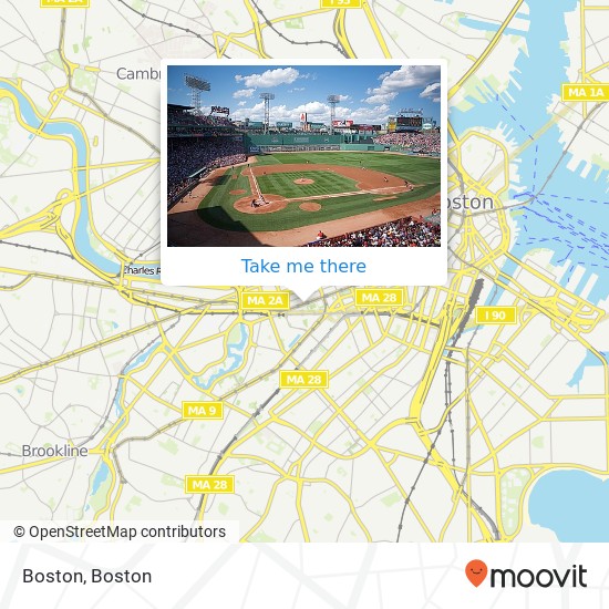 Boston map