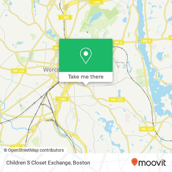 Mapa de Children S Closet Exchange