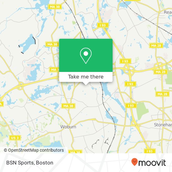 BSN Sports map