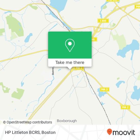 HP Littleton BCRS map