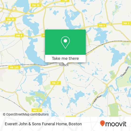 Everett John & Sons Funeral Home map