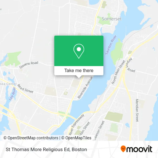 Mapa de St Thomas More Religious Ed