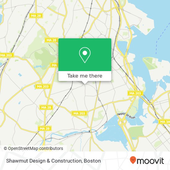 Mapa de Shawmut Design & Construction