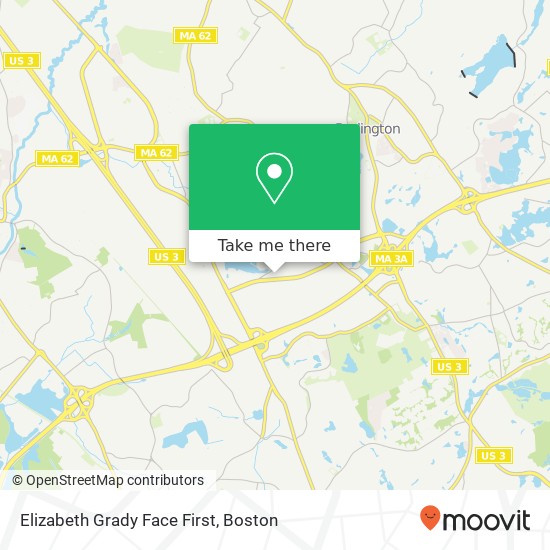 Elizabeth Grady Face First map