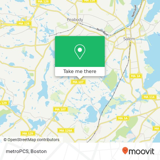 metroPCS map