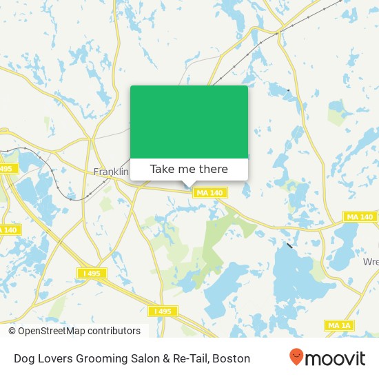 Dog Lovers Grooming Salon & Re-Tail map