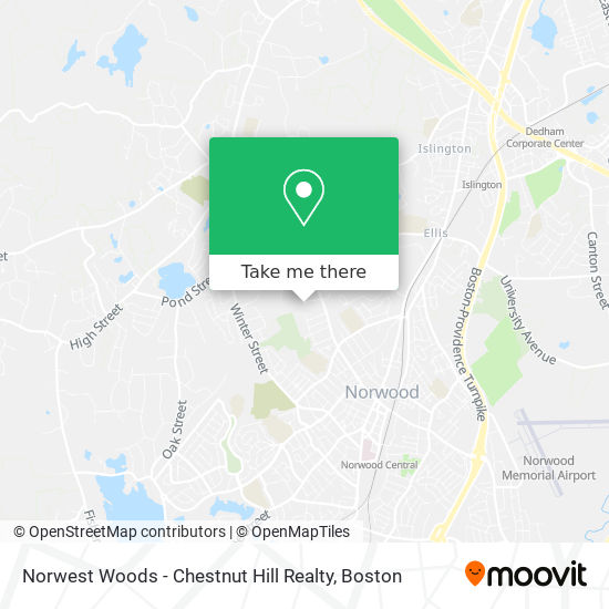 Norwest Woods - Chestnut Hill Realty map