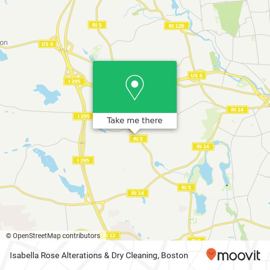 Mapa de Isabella Rose Alterations & Dry Cleaning