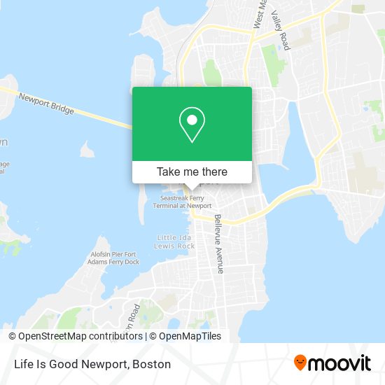 Mapa de Life Is Good Newport