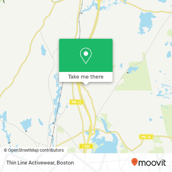 Thin Line Activewear, 28 Town Forest Rd Webster, MA 01570 map