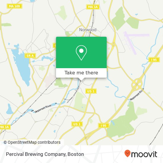 Mapa de Percival Brewing Company