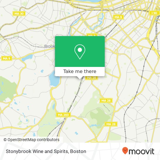 Mapa de Stonybrook Wine and Spirits