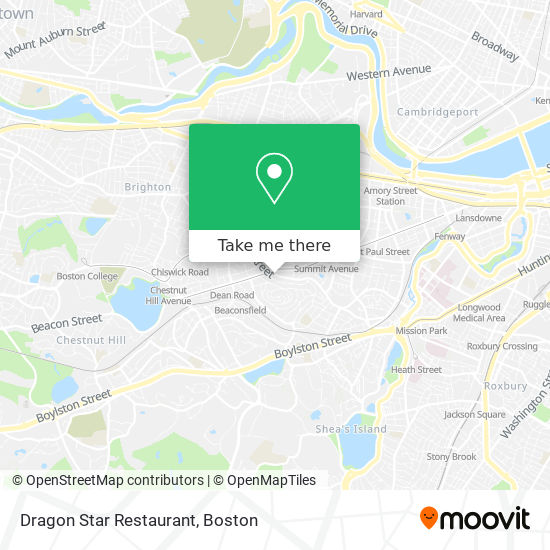 Mapa de Dragon Star Restaurant