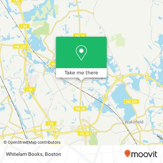 Whitelam Books map