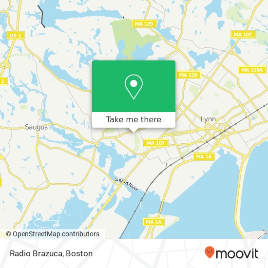 Radio Brazuca map