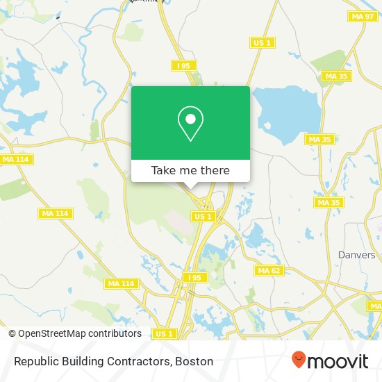 Republic Building Contractors map