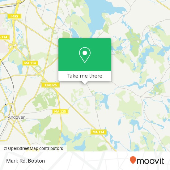 Mark Rd map