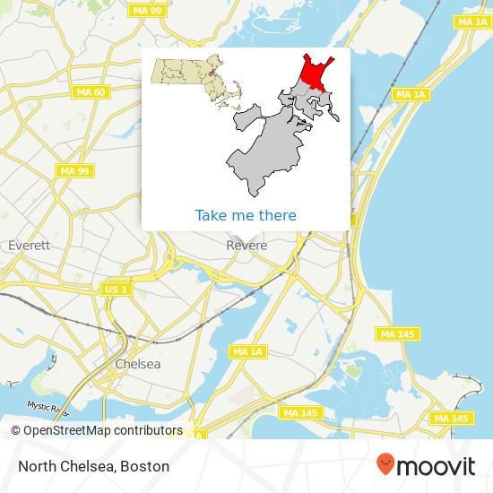 Mapa de North Chelsea