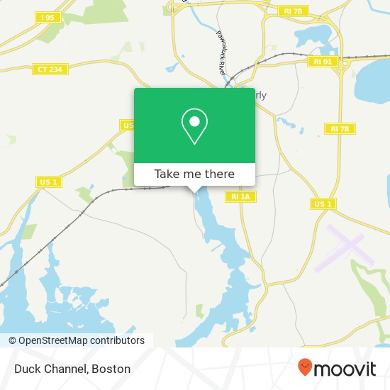 Mapa de Duck Channel