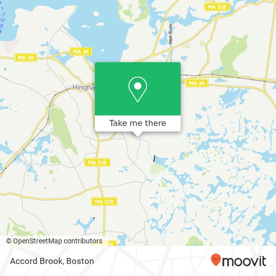 Accord Brook map