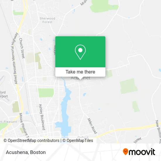 Acushena map