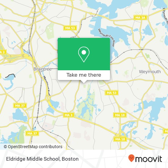 Eldridge Middle School map