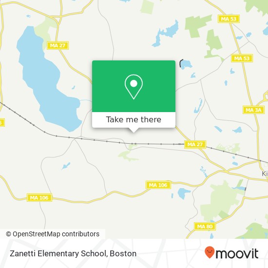 Zanetti Elementary School map