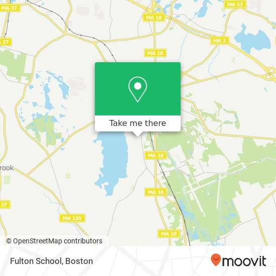 Mapa de Fulton School