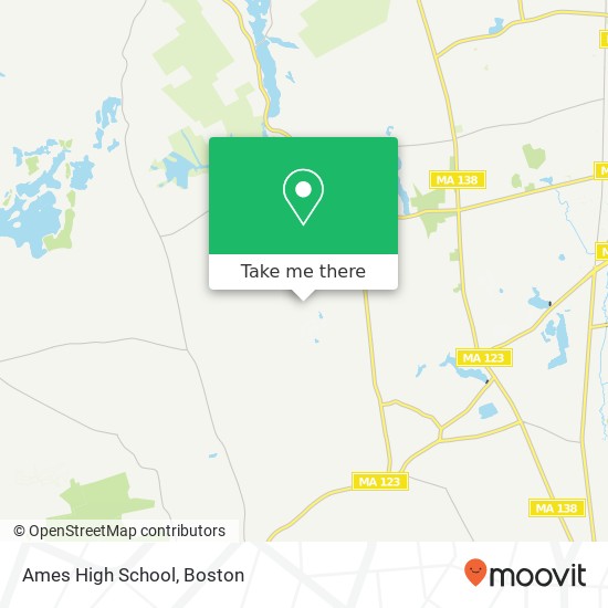 Mapa de Ames High School