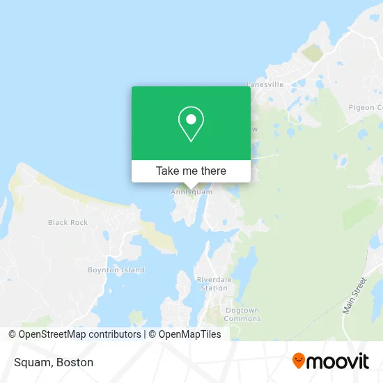 Squam map