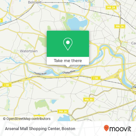 Mapa de Arsenal Mall Shopping Center