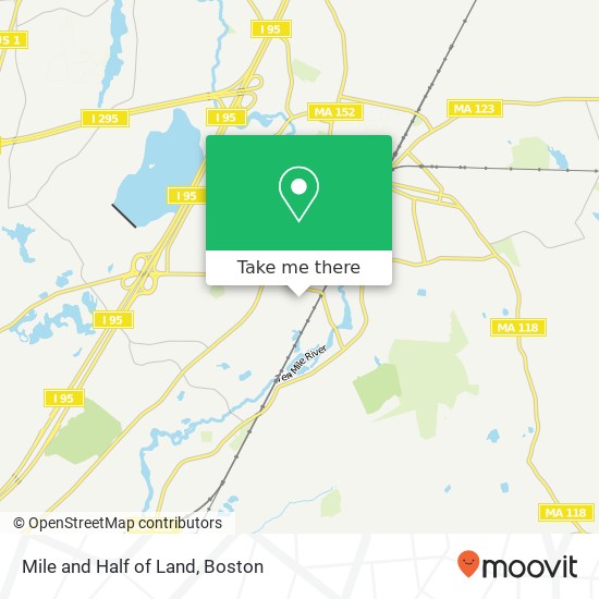 Mapa de Mile and Half of Land
