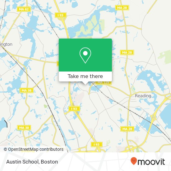 Mapa de Austin School