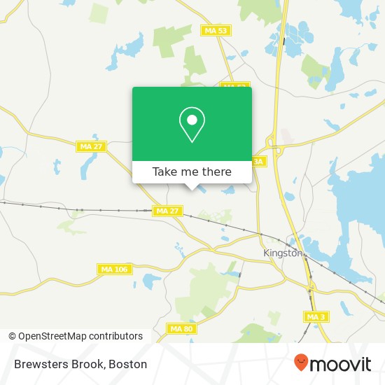 Mapa de Brewsters Brook