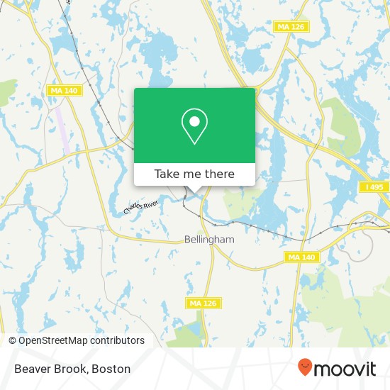 Mapa de Beaver Brook