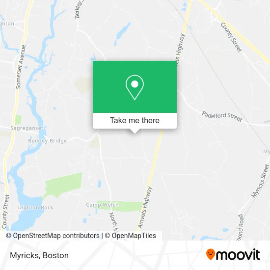 Myricks map