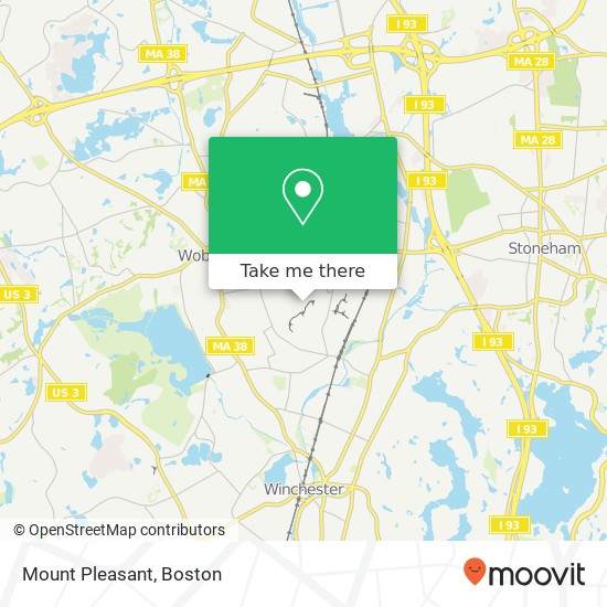 Mount Pleasant map