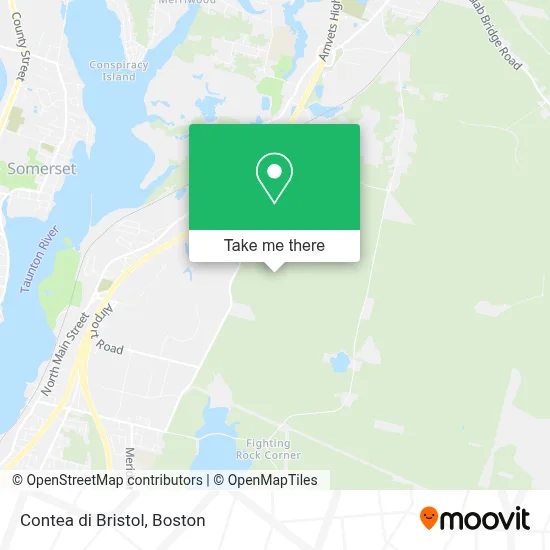 Contea di Bristol map