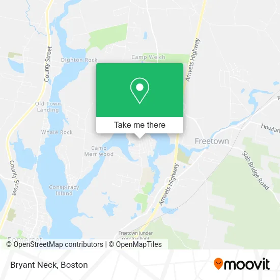 Mapa de Bryant Neck