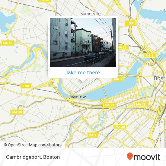 Cambridgeport map