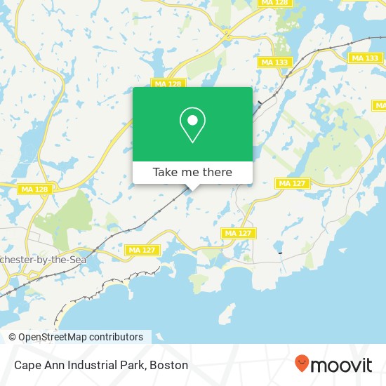 Cape Ann Industrial Park map