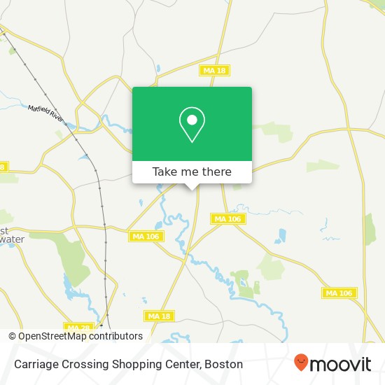 Mapa de Carriage Crossing Shopping Center